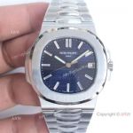Copy Swiss Patek Philippe Nautilus 40th Anniversary Blue Dial Watch